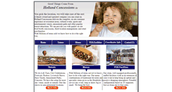 Desktop Screenshot of hollandconcessions.com